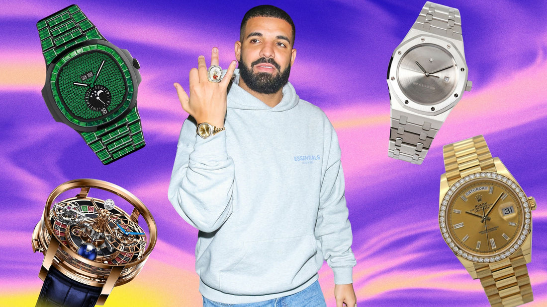 Drake with watches globalskydiamond.com