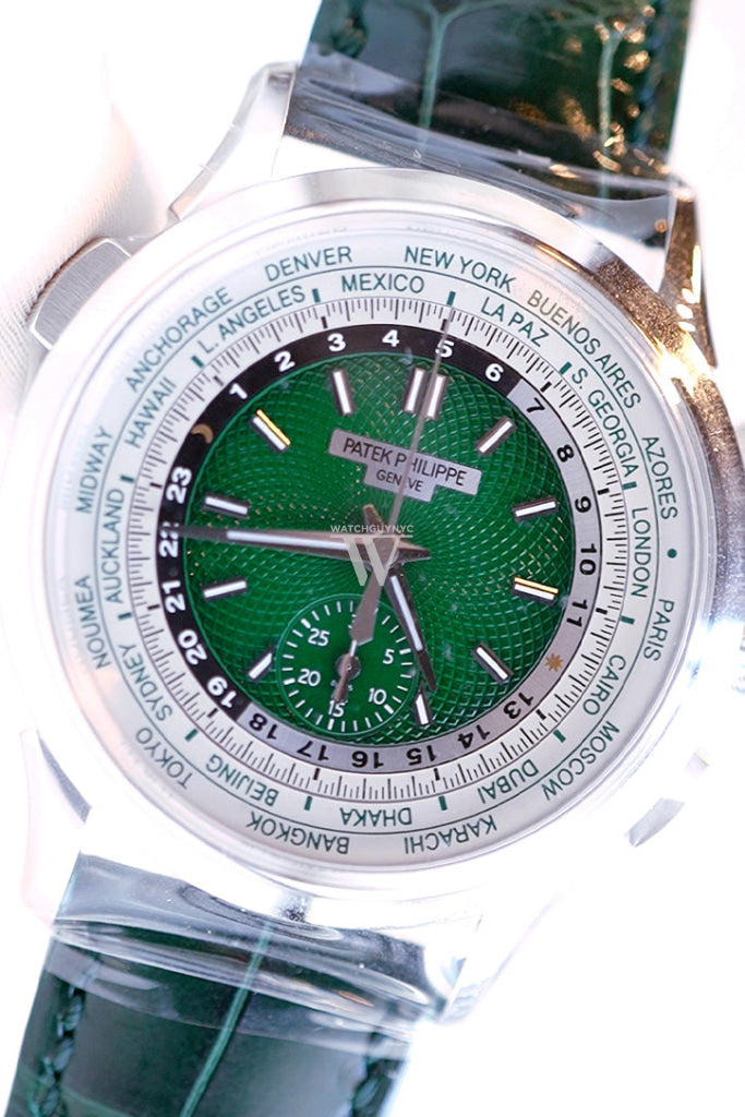 Patek Philippe Complications World Time Flyback Chronograph Platinum 5930P