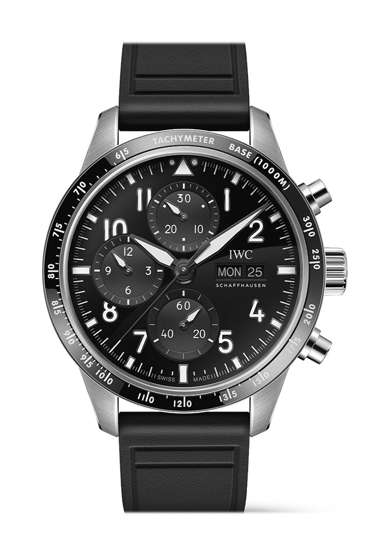 IWC Pilot Performance Chronogragh AMG 41 Black Dial Watch IW388305