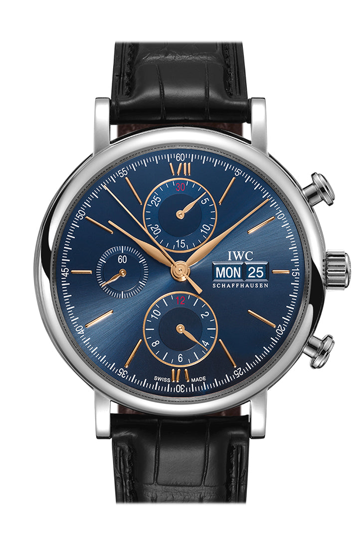 IWC Portofino Chronogragh 42 Blue Dial Watch IW391036