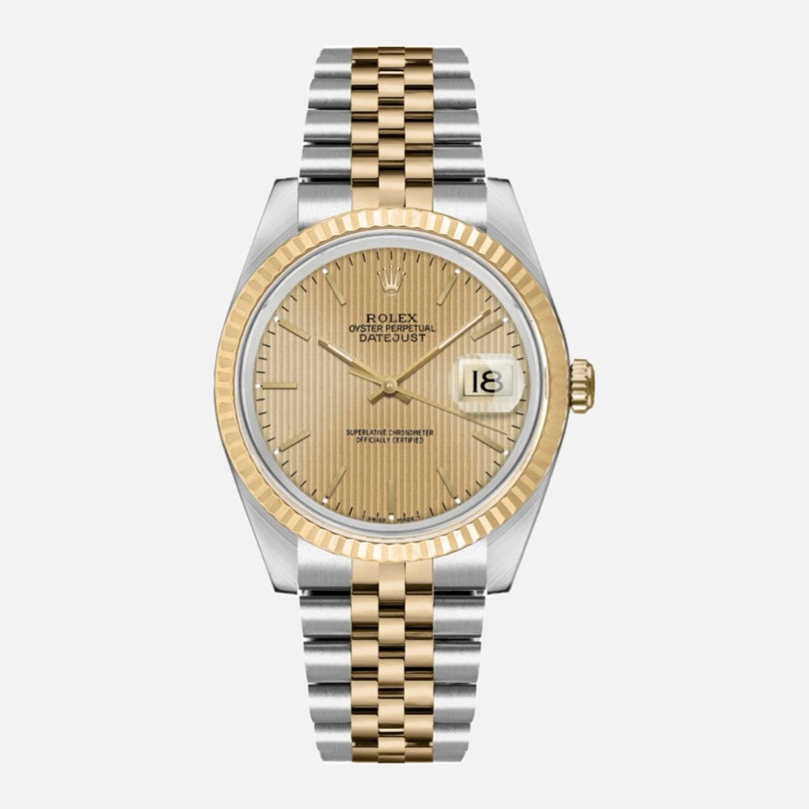 ROLEX DATEJUST 36MM TWO TONE