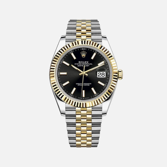 ROLEX DATEJUST 41MM BLACK INDEX
