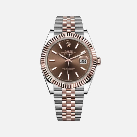 ROLEX DATEJUST CHOCOLATE 41MM