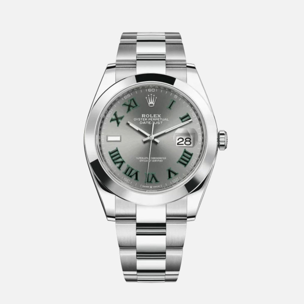 ROLEX DATEJUST 41MM WIMBLEDON