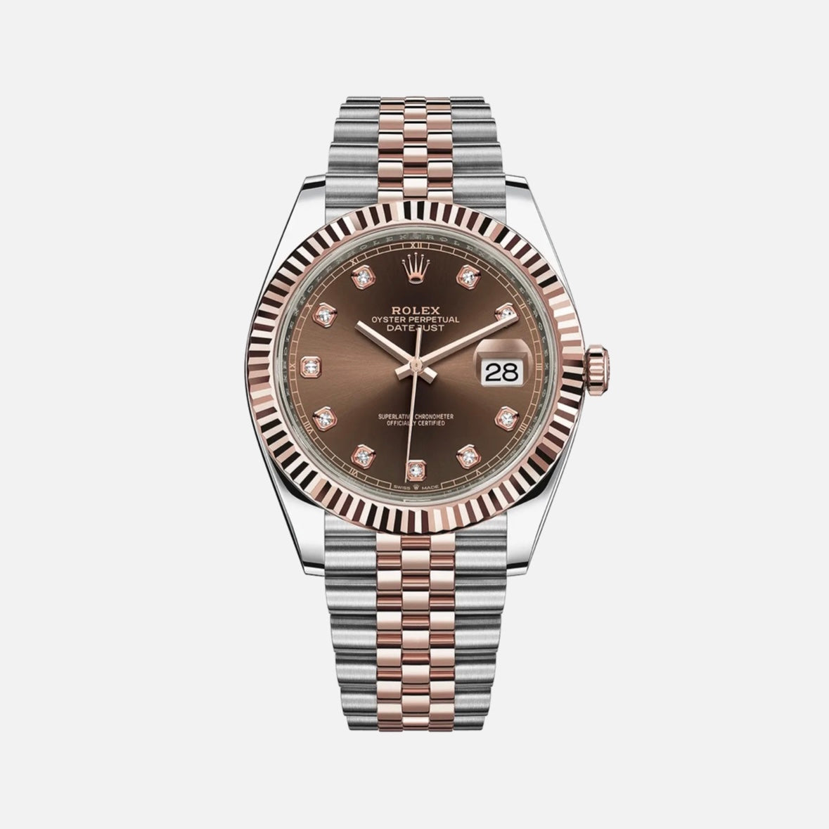 ROLEX DATEJUST 41MM CHOCOLATE