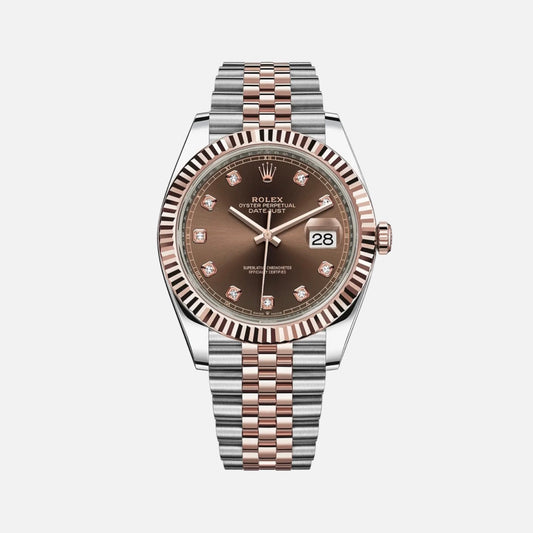 ROLEX DATEJUST 41MM CHOCOLATE