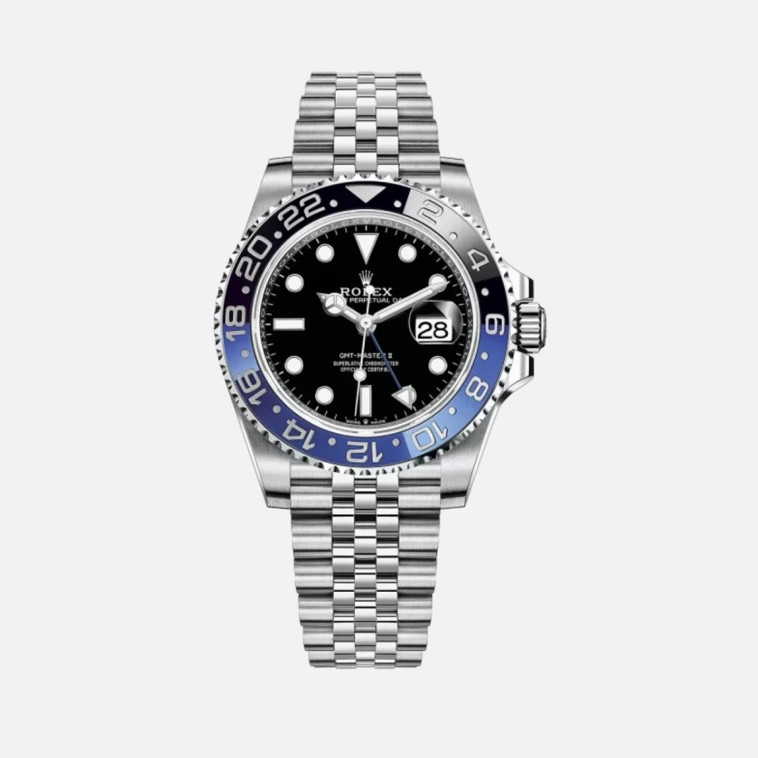 ROLEX GMT-MASTER II 40MM BATGIRL
