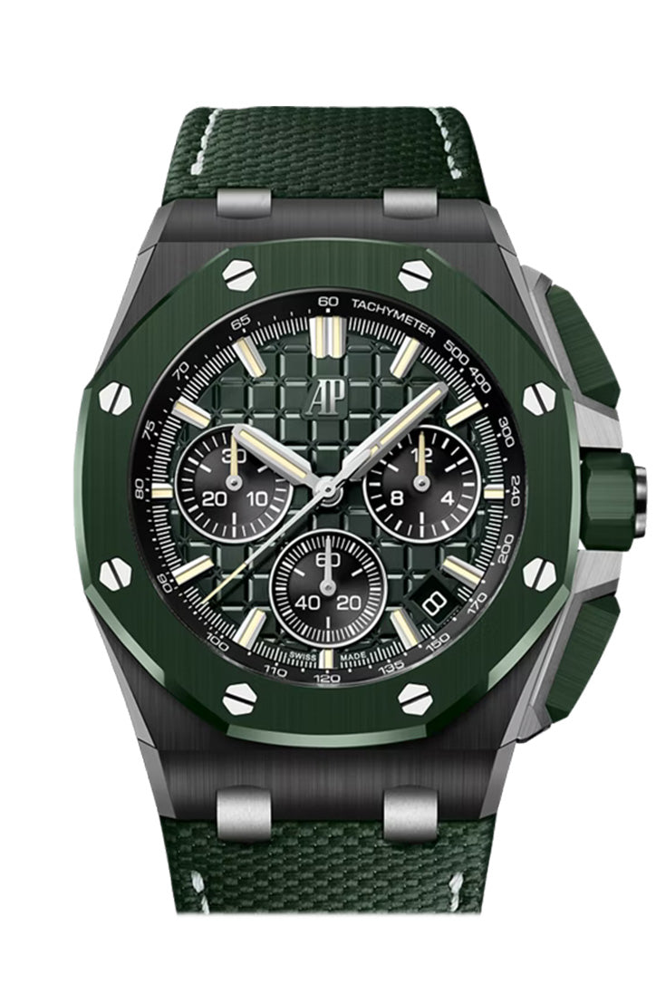 Audemars Piguet Royal Oak Offshore 43 Dark Green Black Ceramic 26420CE.OO.A063VE.01