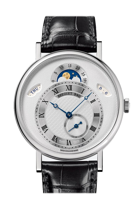 Breguet Classique Day Date Silver Dial 7337BB1E9V6