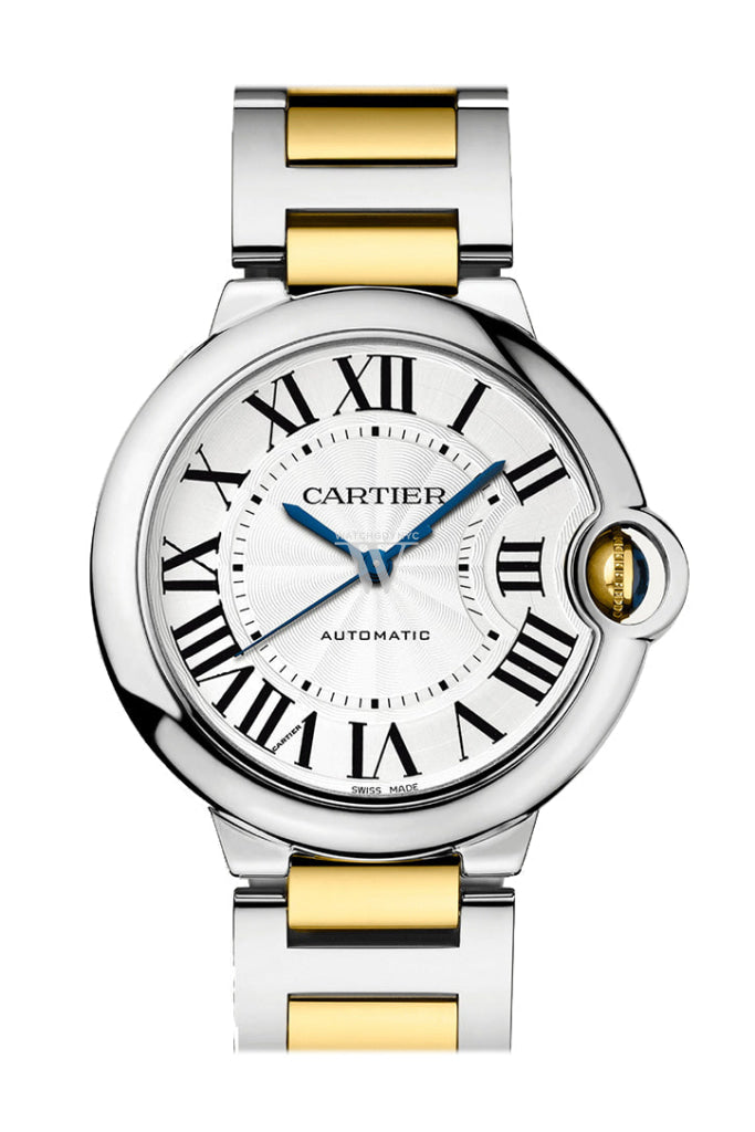 Cartier Ballon Bleu De Cartier Watch 36mm Silver Dial Watch W2BB0030