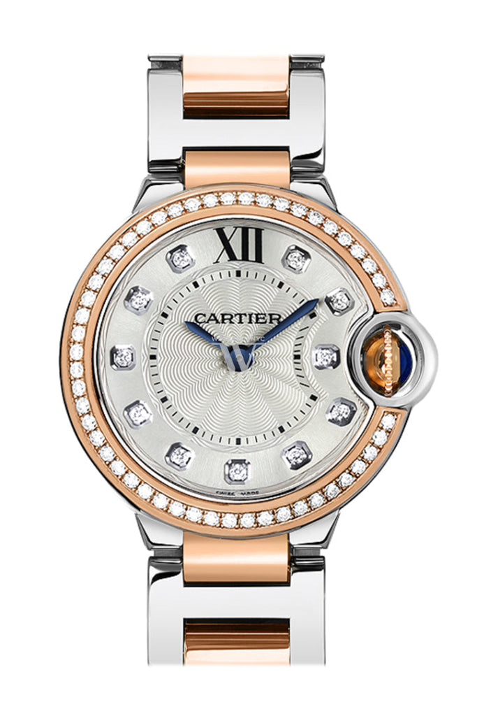 Cartier Ballon Bleu De Cartier 28mm Diamond Dial Dial W3BB0009