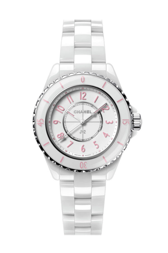 Chanel J12 Quartz White 38 Ladies Watch H6755 JD