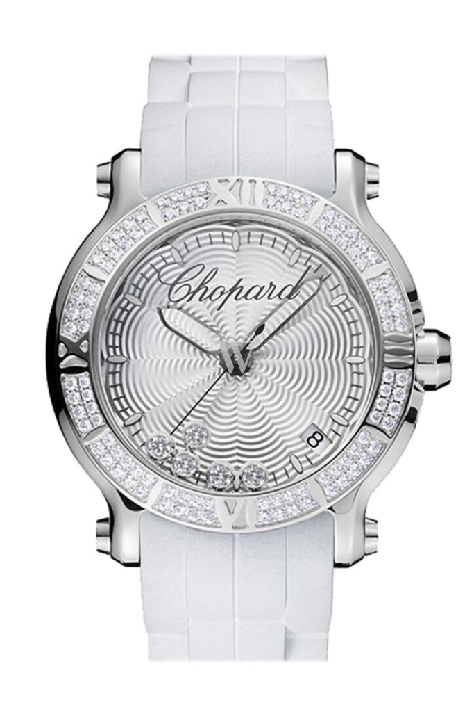 Chopard Happy Sport Round Quartz 36mm Ladies Watch 278551-3003