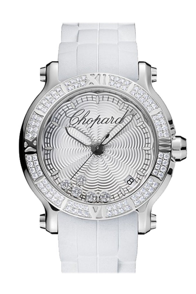 Chopard Happy Sport Round Quartz 36mm Ladies Watch 278551-3003