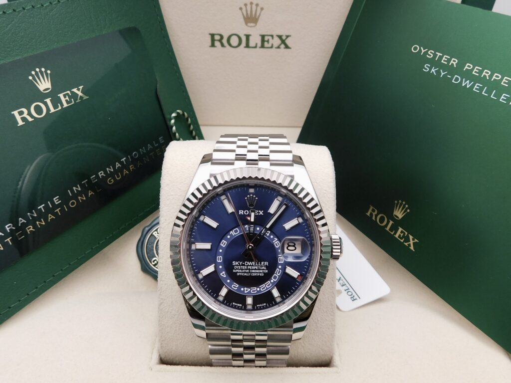 ROLEX SKY-DWELLER BLUE