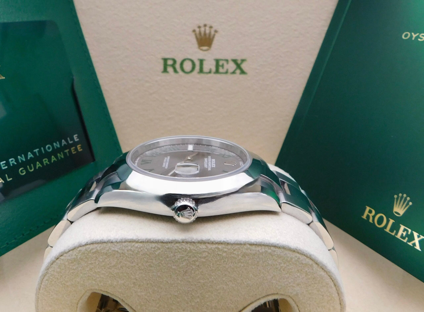 ROLEX DATEJUST 41MM WIMBLEDON