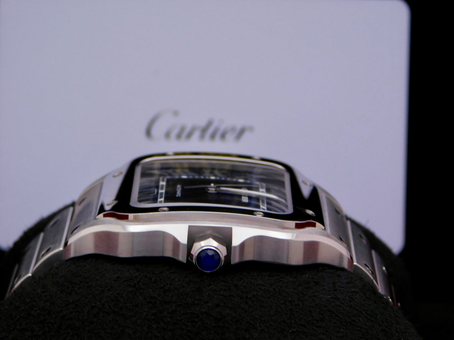 CARTIER SANTOS STAINLESS STEEL 40MM