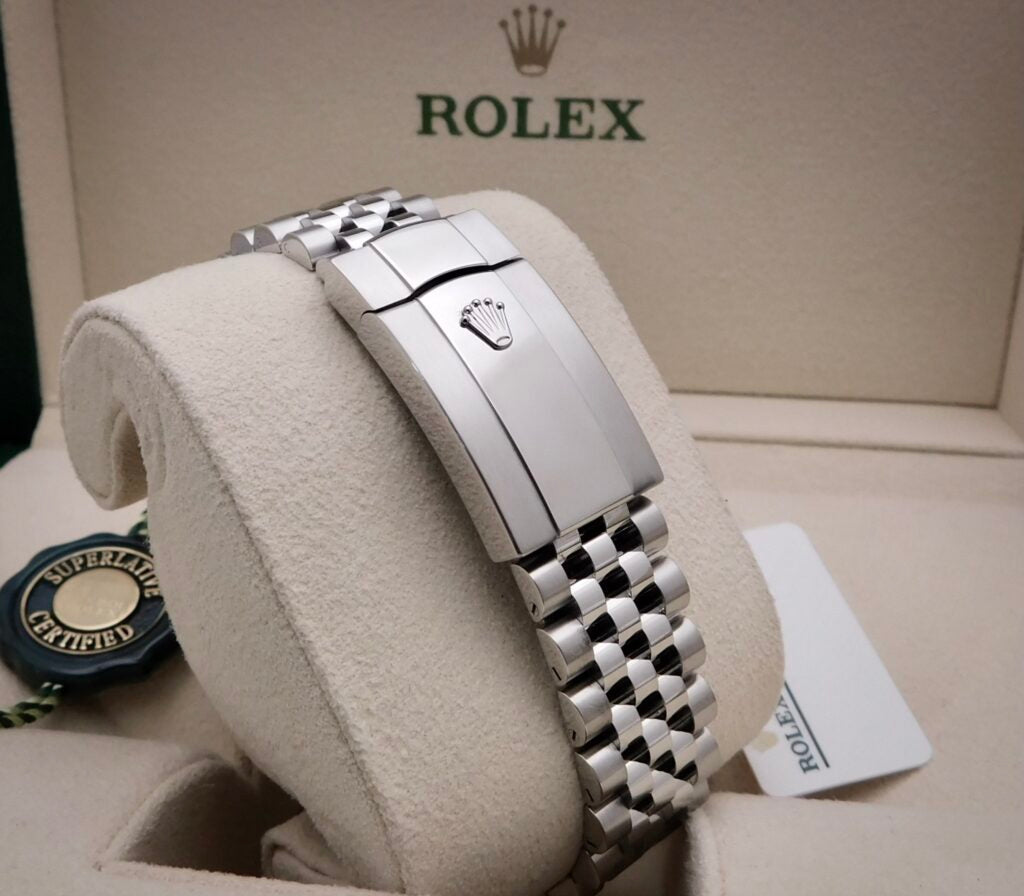 ROLEX DATEJUST 41MM BLUE MOTIF