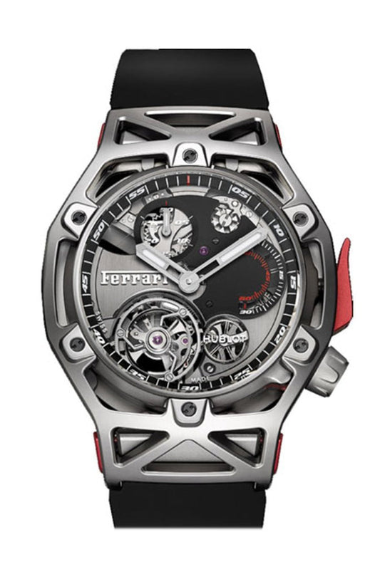 Hublot Techframe Ferrari Tourbillon Chronograph Men's Watch 408.NI.0123.RX