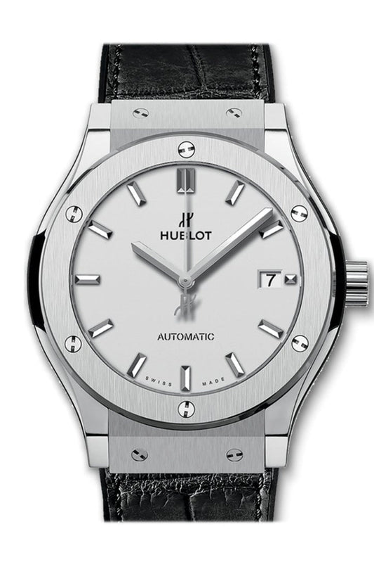 Hublot Classic Fusion Opaline Dial Titanium Automatic Men's Watch 511.NX.2611.LR JD
