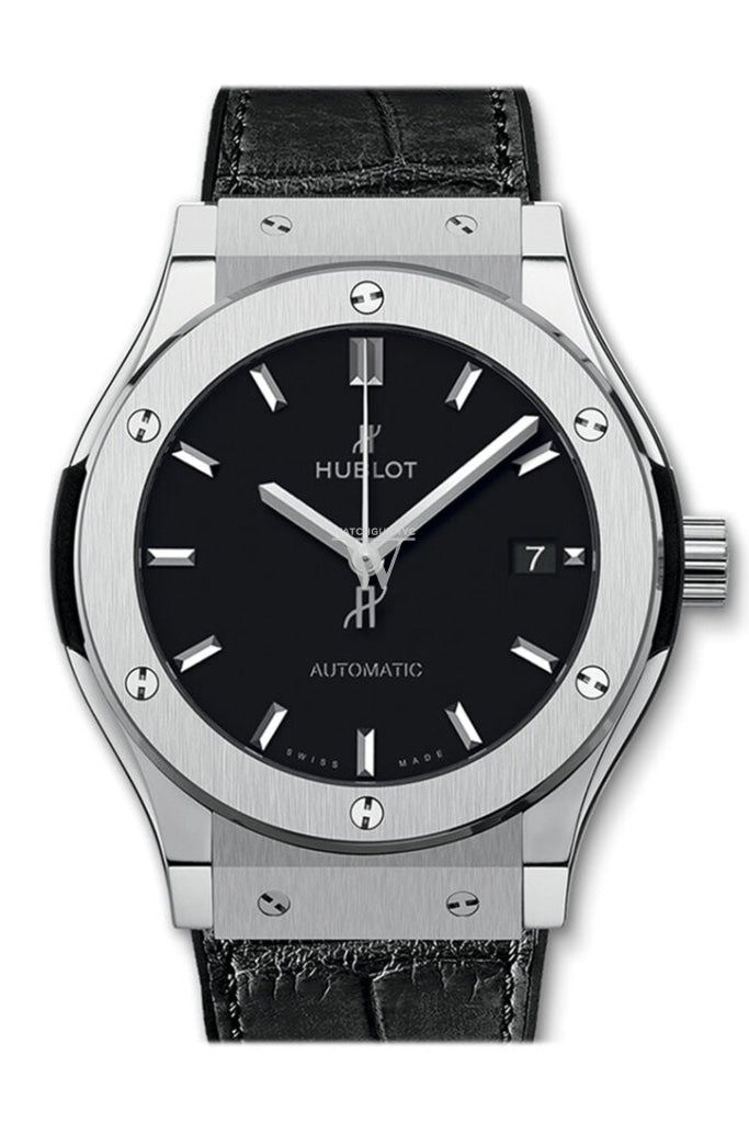 Hublot Classic Fusion Automatic Black Dial Titanium Men's Watch 542.NX.1171.LR