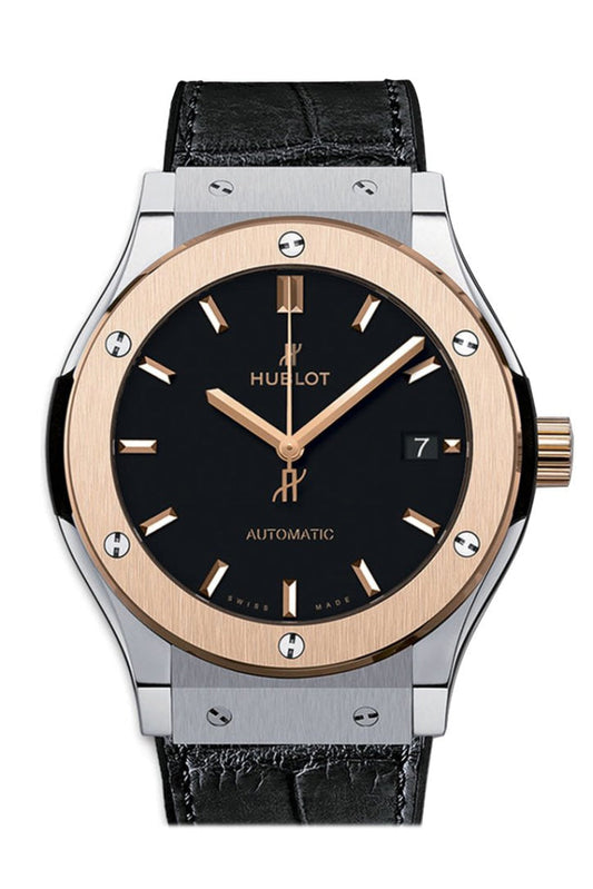 Hublot Classic Fusion Mat Black Dial Automatic Men's Watch 542.NO.1181.LR
