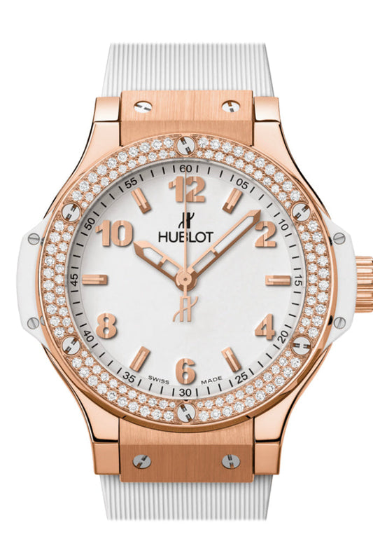 Hublot Big Bang Gold White Diamonds 38mm 361.PE.2010.RW.1104