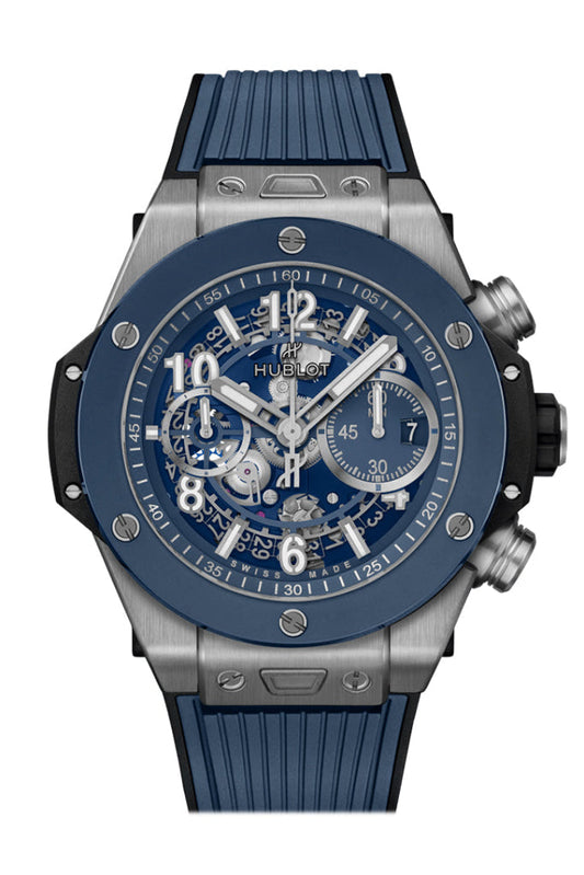 Hublot Big Bang Unico Titanium Blue Ceramic 44mm 421.NL.5170.RX JD
