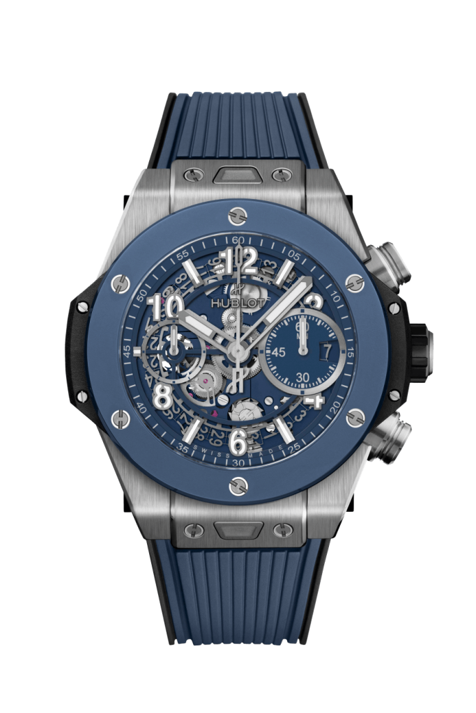 Hublot Big Bang Unico Titanium Blue Ceramic 42mm 441.NL.5171.RX. JD