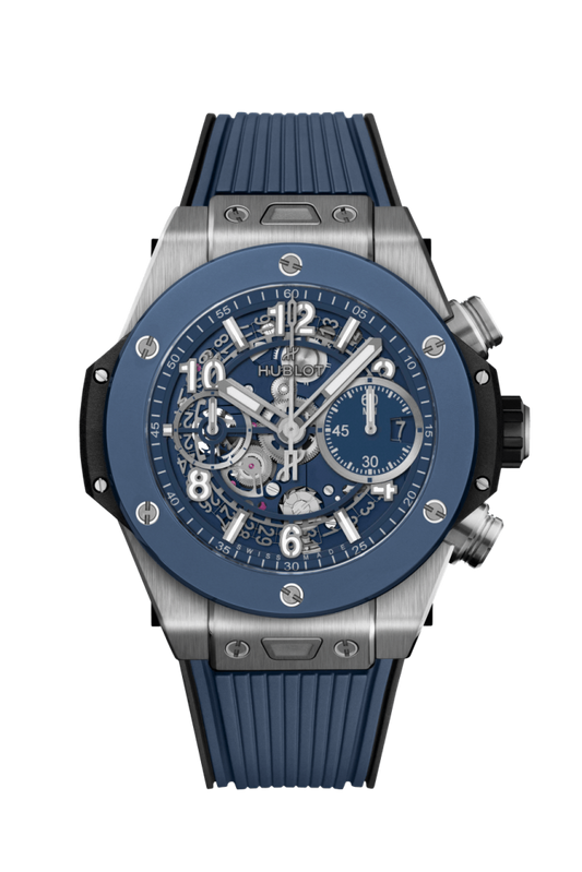 Hublot Big Bang Unico Titanium Blue Ceramic 42mm 441.NL.5171.RX. JD