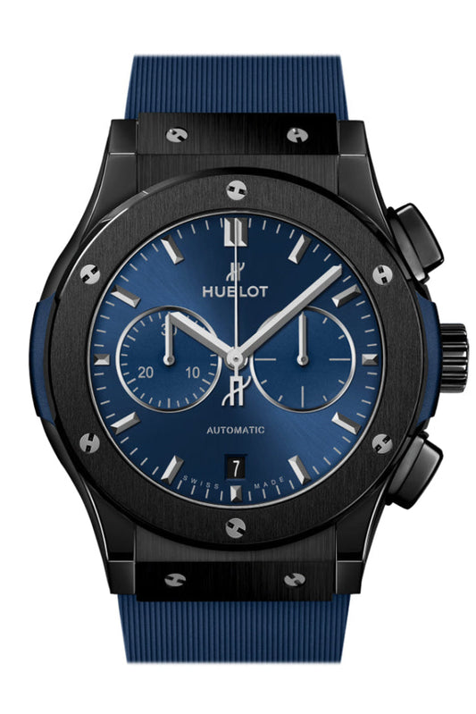 Hublot Classic Fusion Ceramic Blue Chronograph 42mm Watch 541.CM.7170.RX JD