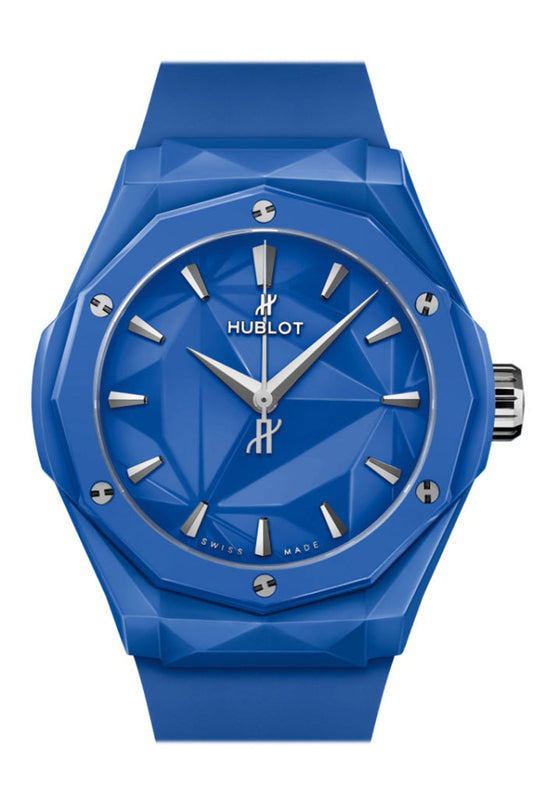 Hublot Classic Fusion Orlinski Blue Ceramic 40mm Watch 550.ES.5100.RX.ORL21  JD