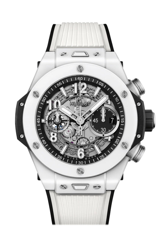 Hublot Big Bang 44 Skeleton Dial White Ceramic 421.HX.1170.RX JD