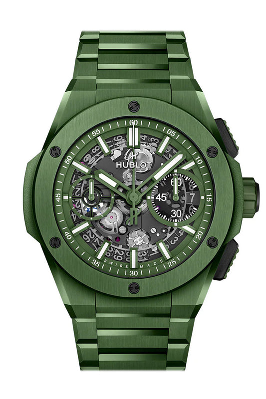 Hublot Big Bang Integral Skeletonized Dial Green Ceramic 451.GX.5220.GX JD