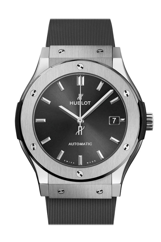 Hublot Classic Fusion 45 Racing Grey Titanium Case Watch 511.NX.7071.RX  JD