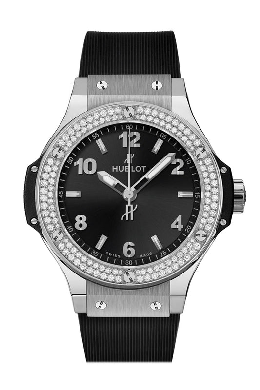 Hublot Big Bang 38 Black Stainless steel Black Strap 361.SX.1270.RX.1104 JD