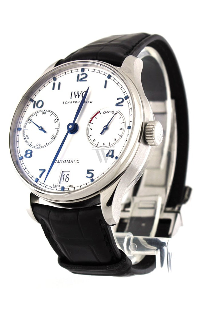 IWC Portugieser Automatic Silver Dial Men's Watch IW500705