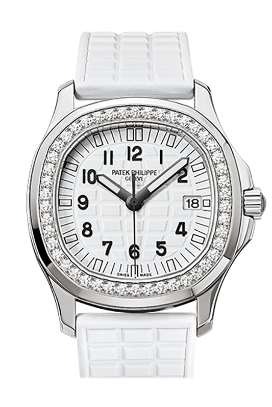 Patek Philippe Aquanaut Diamond Ladies White Dial Watch 5067A-024