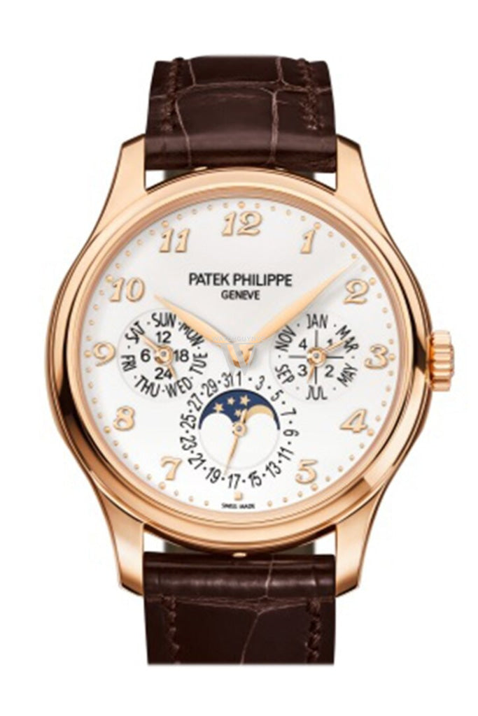 PATEK PHILIPPE Grand Complication Ivory Lacquered Dial Automatic Men's 18 Carat Rose Gold Watch 5327R-001
