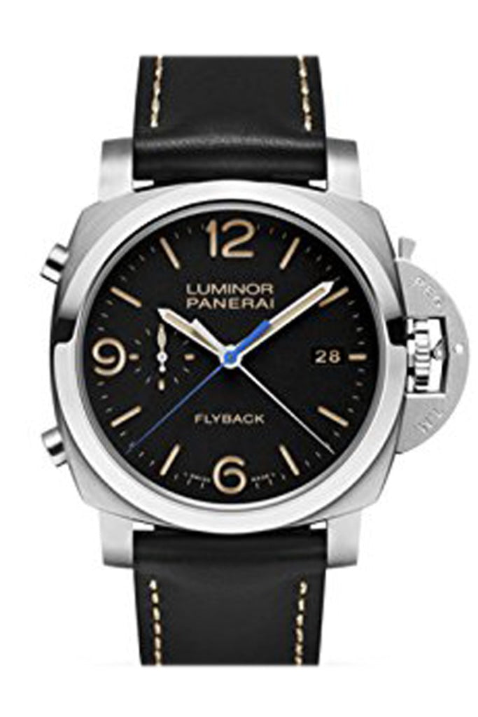 Panerai Panerai Panerai Luminor 1950 3 Days Chrono Flyback Men's Watch PAM00524 luxury watch by Global Sky Diamonds, Diamond District NYC, mazalito
