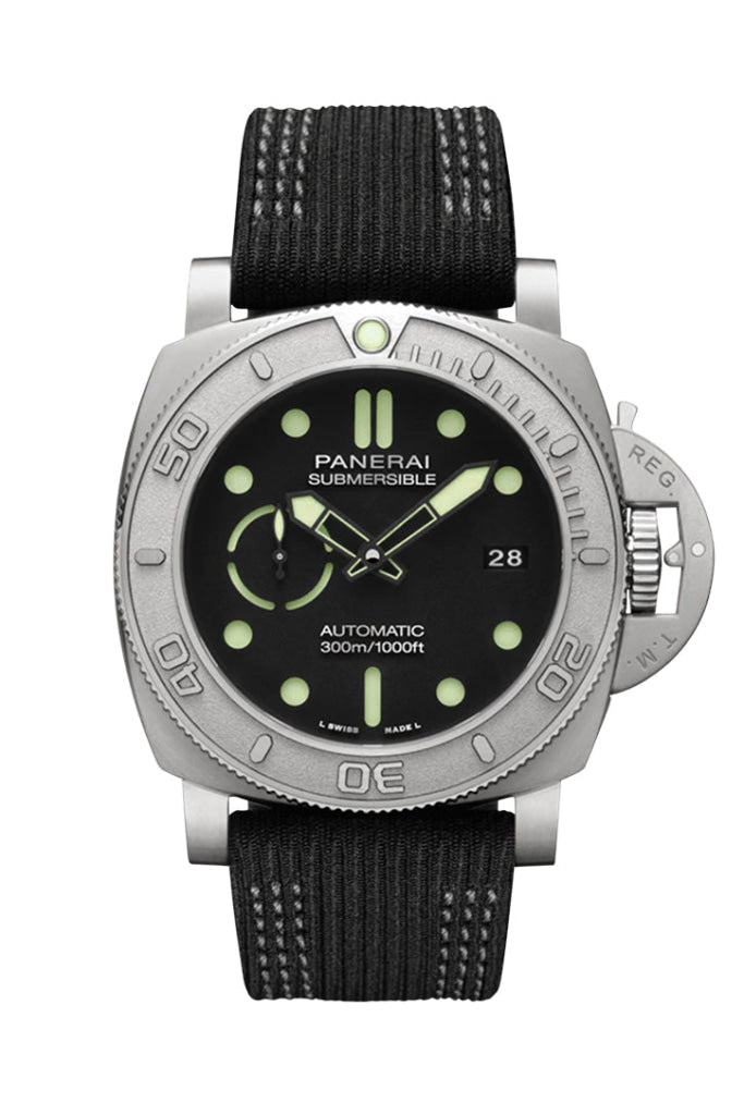 Panerai Panerai Panerai Submersible Mike Horn Edition Automatic Men's Watch PAM00984 luxury watch by Global Sky Diamonds, Diamond District NYC, mazalito