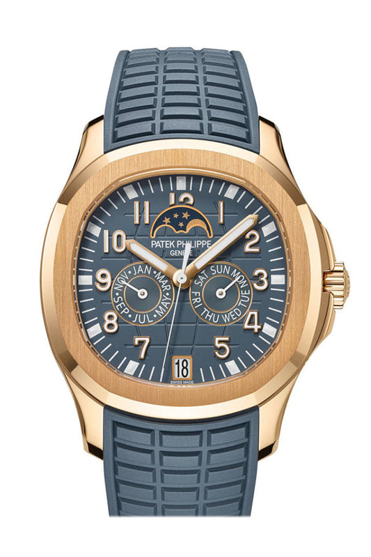 Patek Philippe Aquanaut Luce Annual Calendar Blue Dial Watch 5261R 5261R-001