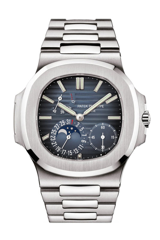 Patek Philippe 2025 Nautilus Blue Dial Stainless Steel Men's Watch Model 5712/1A-001