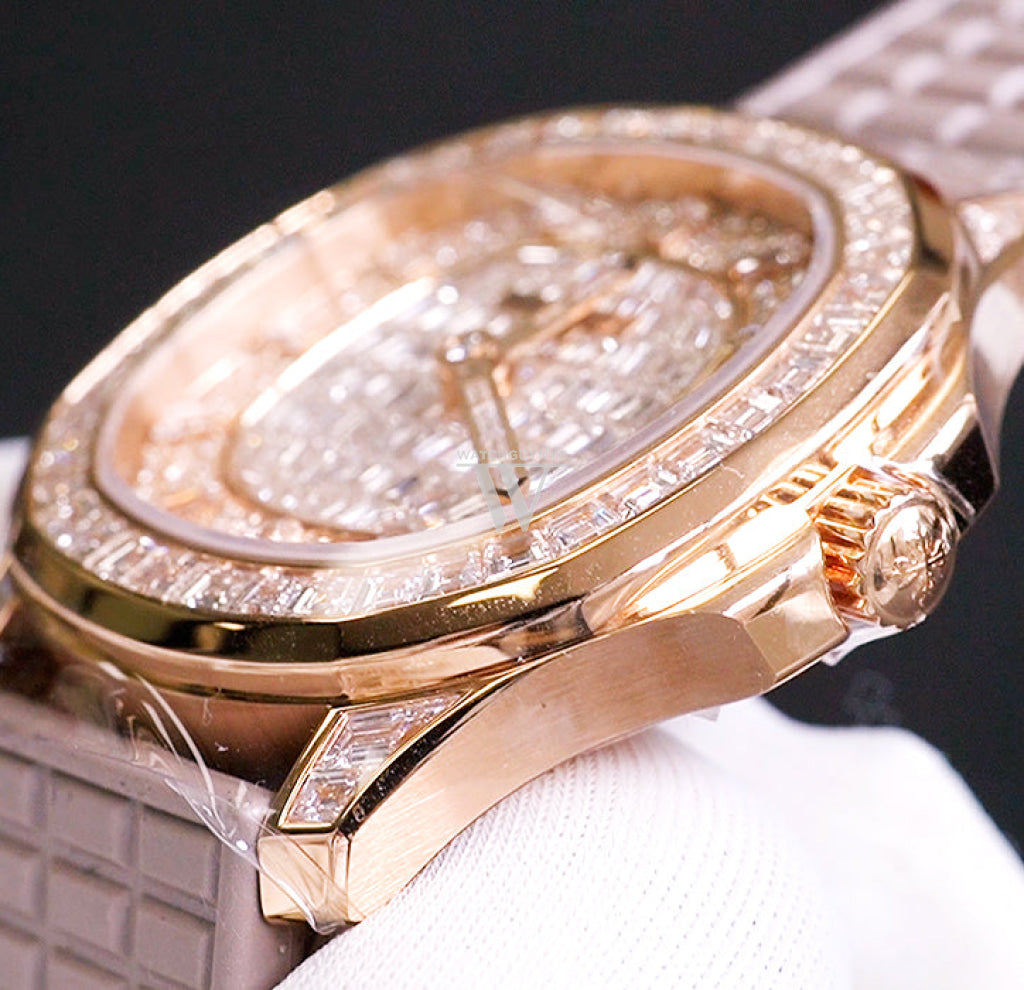 Patek Philippe Aquanaut Luce Haute Joaillerie Diamond Dial Watch 5062/450R