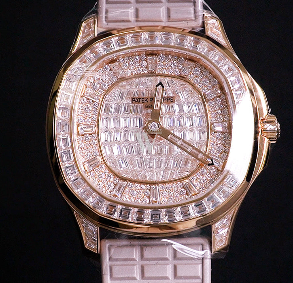 Patek Philippe Aquanaut Luce Haute Joaillerie Diamond Dial Watch 5062/450R