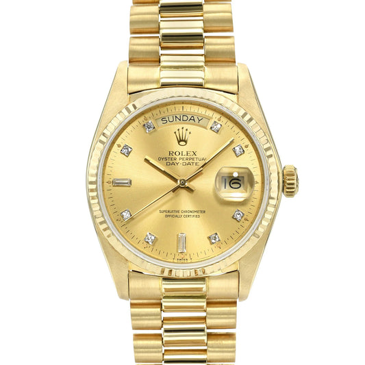 ROLEX DAY-DATE 36MM YELLOW GOLD 18238