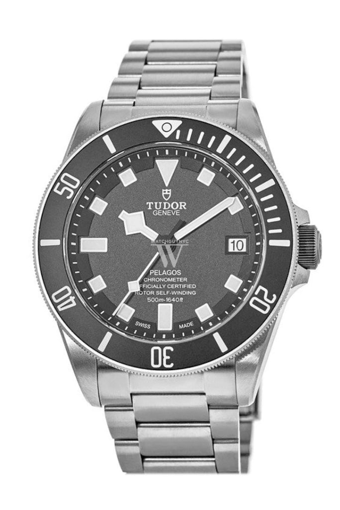 Tudor Pelagos Chronometer Black Dial Titanium Men's Watch 25600TN-0001