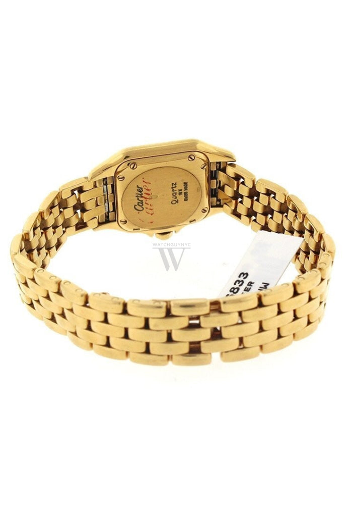Cartier Panthère de Cartier small 18-karat pink gold diamond watch Pre-Owend