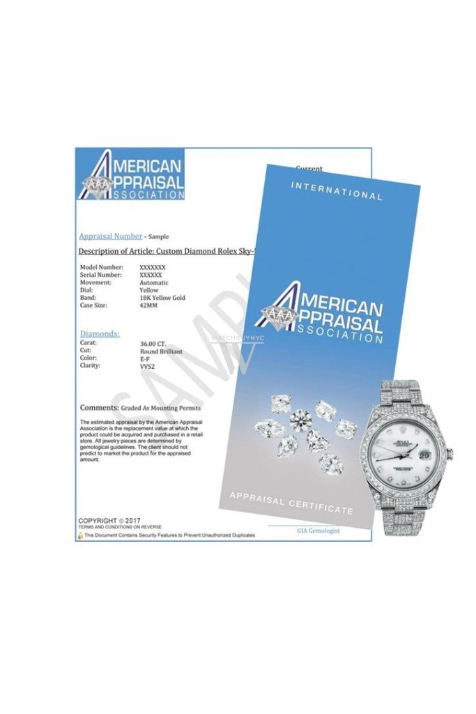Rolex Datejust 36 Chocolate floral motif set with diamonds Dial Steel and 18k Rose Gold Oyster Watch 116201