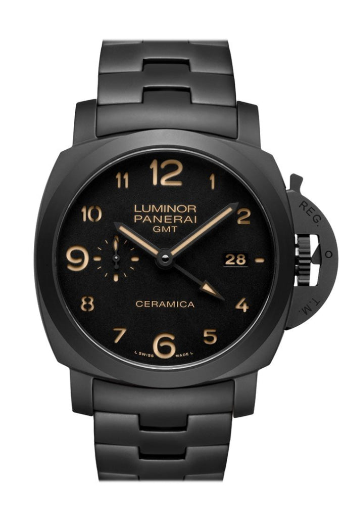 Panerai Panerai Panerai Luminor 1950 3 Days Composite 47mm Brown Dial Men's Watch Pam00375 luxury watch by Global Sky Diamonds, Diamond District NYC, mazalito